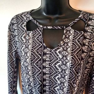 Long sleeve light weight summer dress